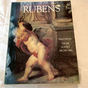 Rubens Paintings from Soviet Museums Book 1989 dust jacket